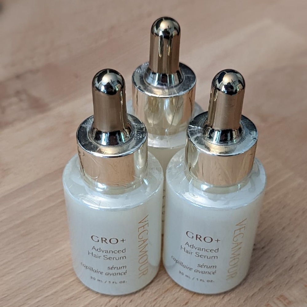 Unopened vegamour bottles, quantity of 3